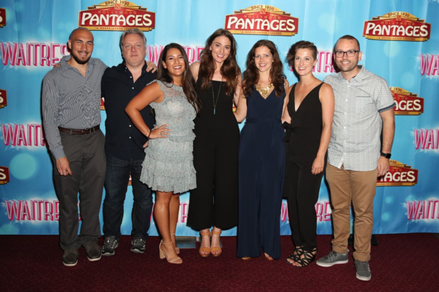 Photo Flash: On the Red Carpet at Opening Night of WAITRESS at the Pantages  Image