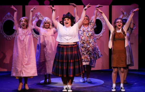 Lauren King Thompson (Amber), Bethany Slomka (Tracy) and Emma Nossal (Penny) Photo