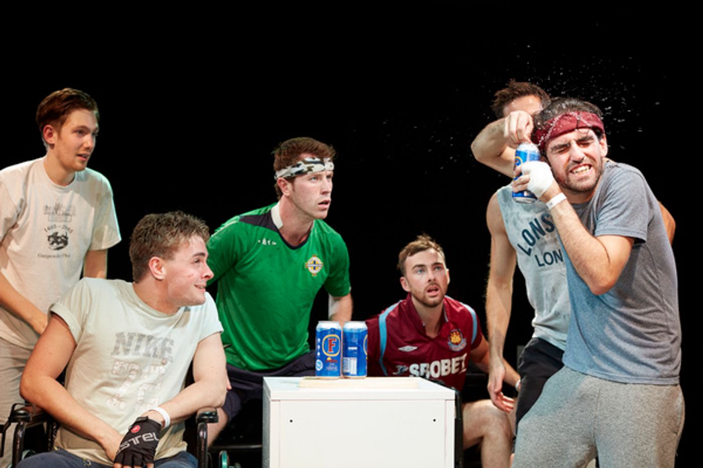 Photo Flash: Get a First Look at Jonathan Lewis' OUR BOYS at Riddle's Court  Image