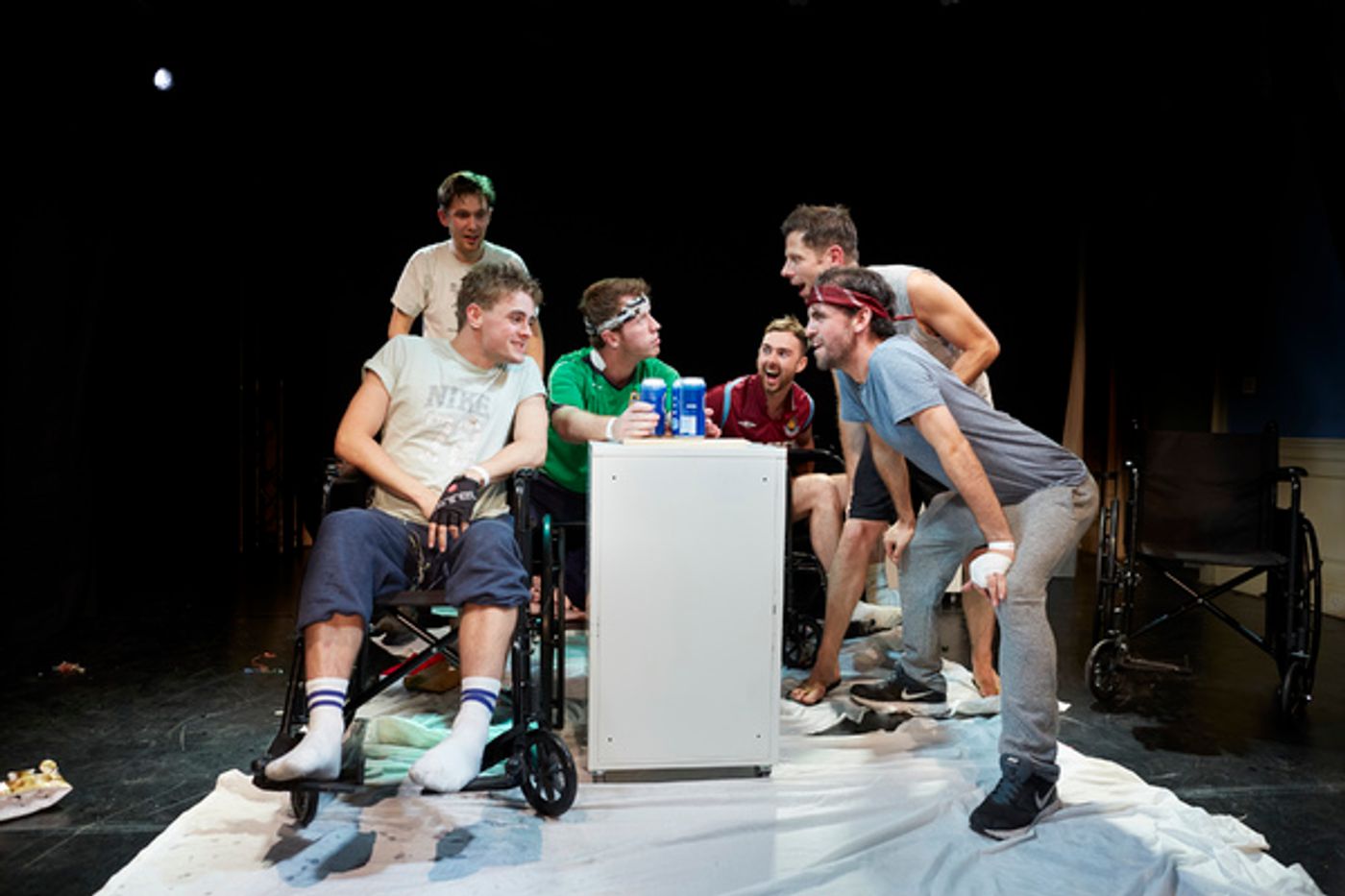 Photo Flash: Get a First Look at Jonathan Lewis' OUR BOYS at Riddle's Court  Image
