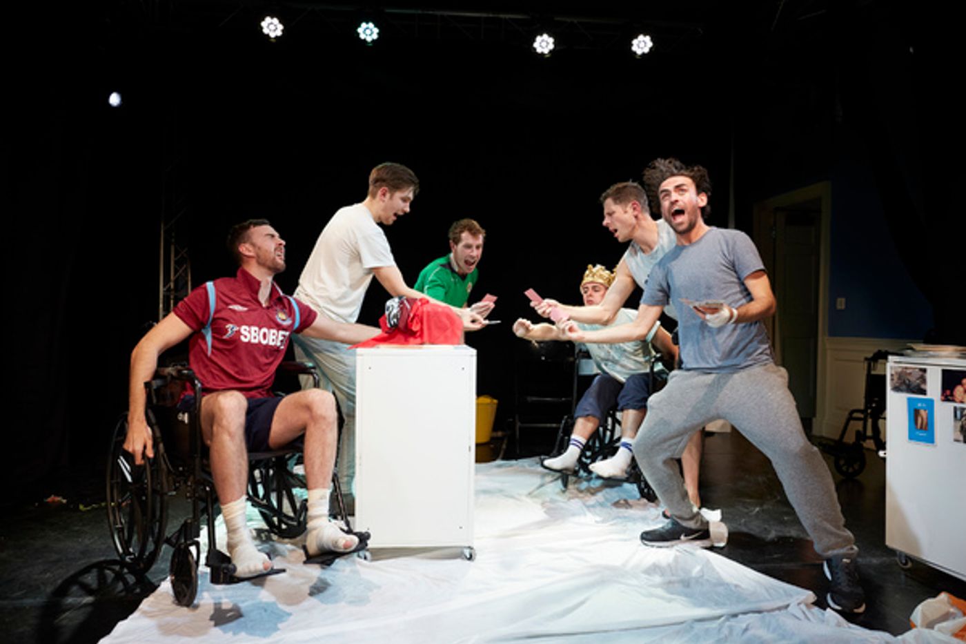 Photo Flash: Get a First Look at Jonathan Lewis' OUR BOYS at Riddle's Court  Image