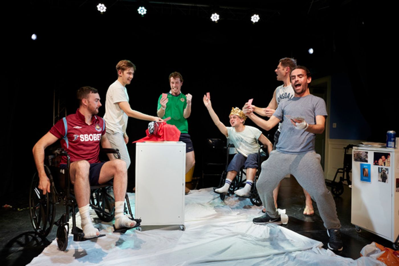 Photo Flash: Get a First Look at Jonathan Lewis' OUR BOYS at Riddle's Court  Image