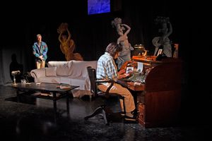 Calum Finlay and Phyllis Logan @ BroadwayWorld Calum Finlay and Phyllis Logan Photo