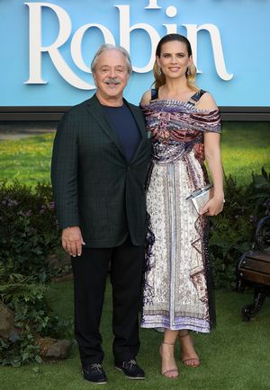 Jim Cummings and Hayley Atwell attend the European Premiere of Disney's 'Christopher Robin' at BFI Southbank on August 4, 2018 in London, England. (Photo by Tim P. Whitby/Getty Images for Disney) *** Local Caption *** Jim Cummings; Hayley Atwell @ BroadwayWorld Jim Cummings and Hayley Atwell attend the European Premiere of Disney's 'Christopher Photo