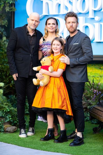  Marc Forster, Hayley Atwell, Bronte Carmichael and Ian McGregor attend the European  Photo