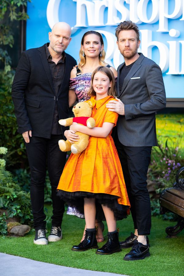  Marc Forster, Hayley Atwell, Bronte Carmichael and Ian McGregor attend the European  Photo