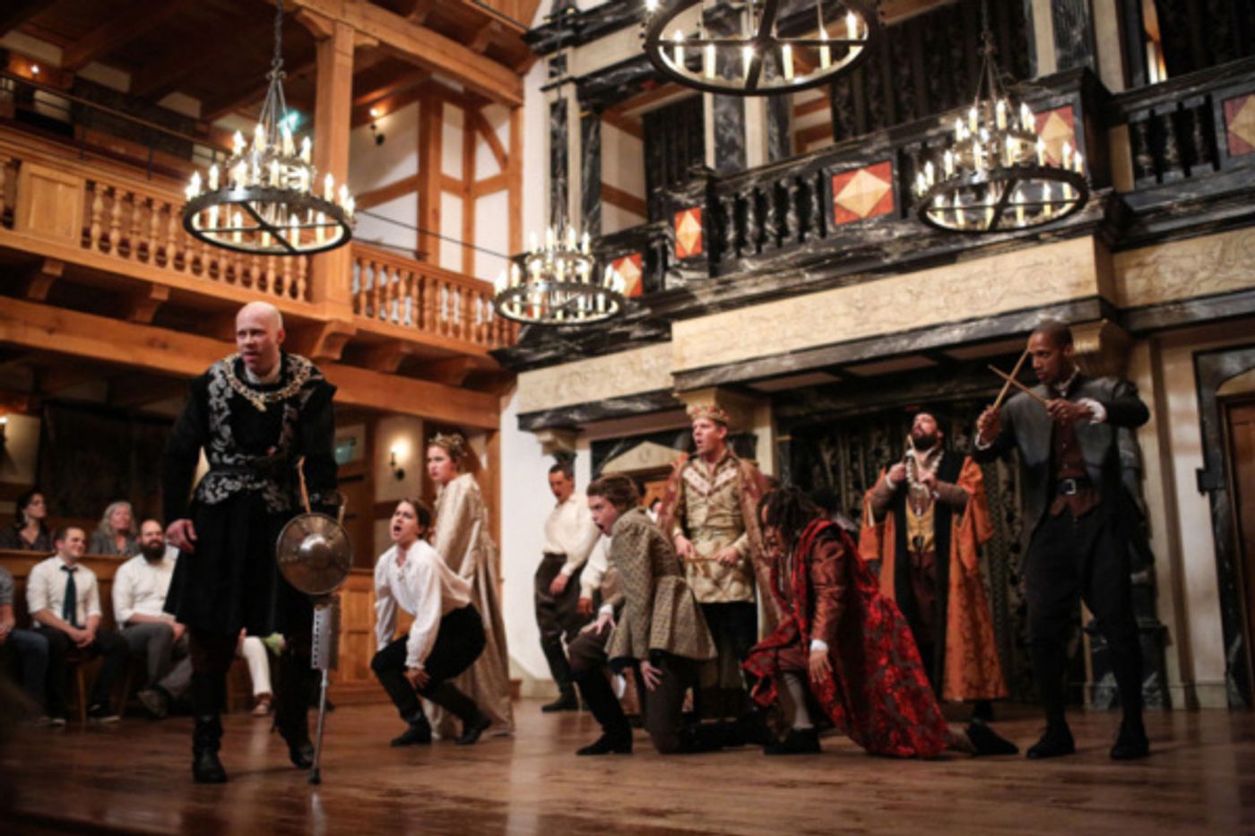 Photo Flash: First Look at RICHARD III At The American Shakespeare Center's Blackfriars Playhouse  Image