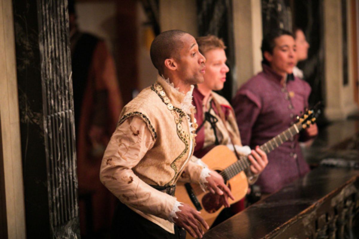 Brandon Carter, Benjamin Reed, and Jessika Williams. Photo by Lindsey Walters. at 