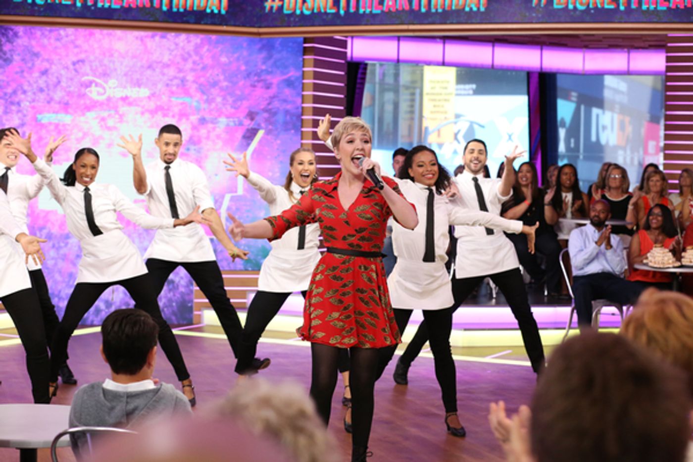 Photo Flash: Cozi Zuehlsdorff and Heidi Blickenstaff Perform Live Version of New Song From FREAKY FRIDAY on GOOD MORNING AMERICA  Image