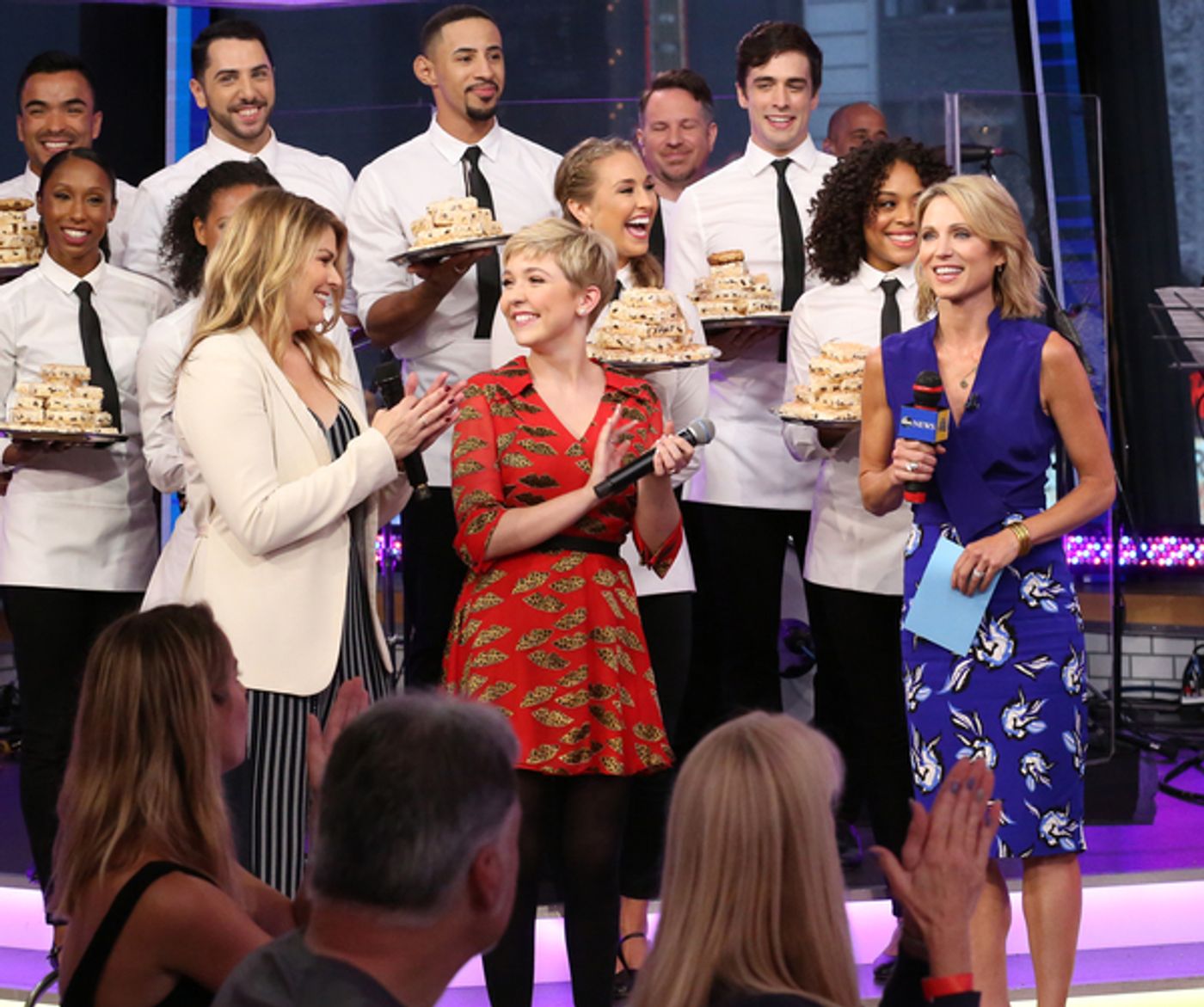Photo Flash: Cozi Zuehlsdorff and Heidi Blickenstaff Perform Live Version of New Song From FREAKY FRIDAY on GOOD MORNING AMERICA  Image