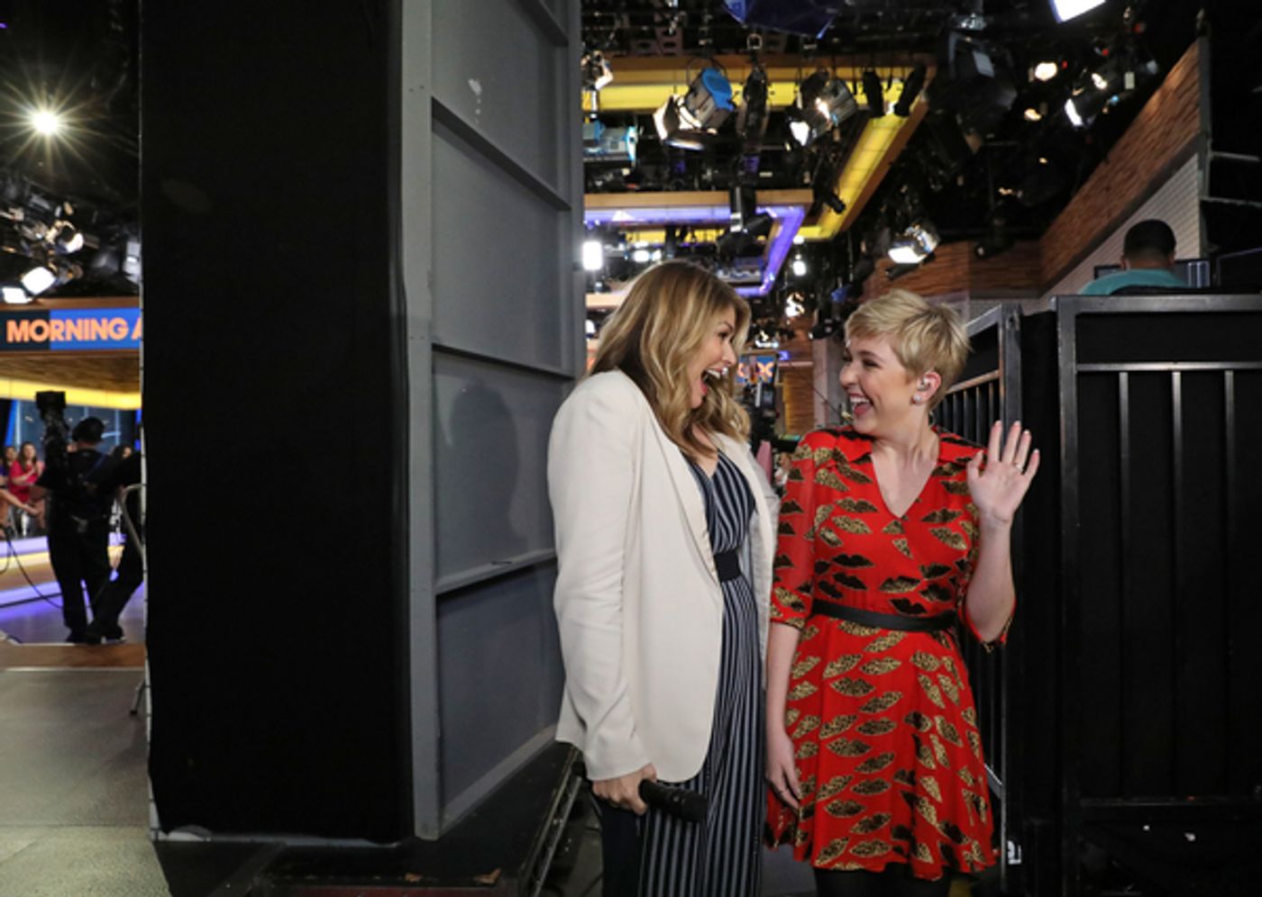 Photo Flash: Cozi Zuehlsdorff and Heidi Blickenstaff Perform Live Version of New Song From FREAKY FRIDAY on GOOD MORNING AMERICA  Image