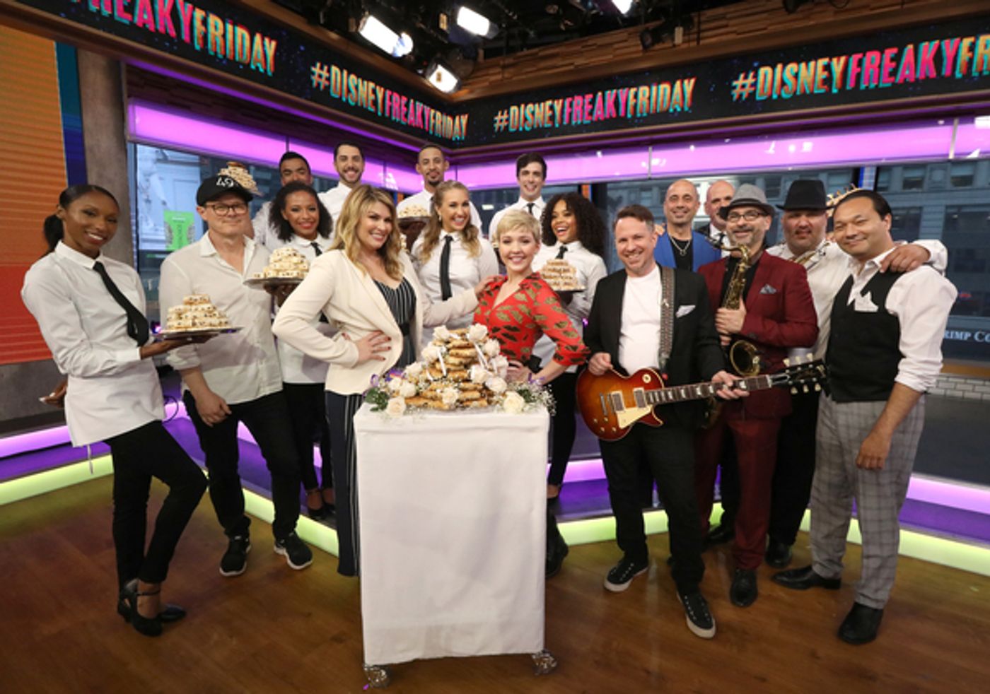 Photo Flash: Cozi Zuehlsdorff and Heidi Blickenstaff Perform Live Version of New Song From FREAKY FRIDAY on GOOD MORNING AMERICA  Image