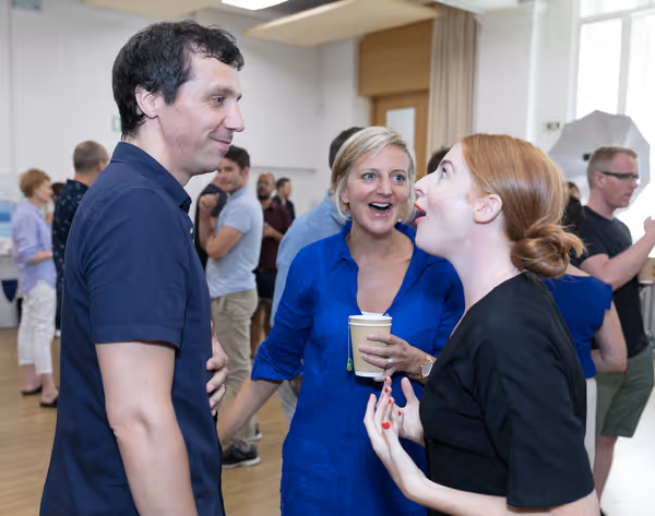 Alex Gaumond, Marianne Elliott, and Rosalie Craig Photo
