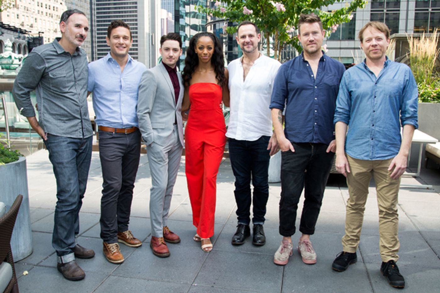 Photo Coverage: KING KONG's Christiani Pitts, Eric William Morris & Erik Lochtefeld Meet the Press!  Image