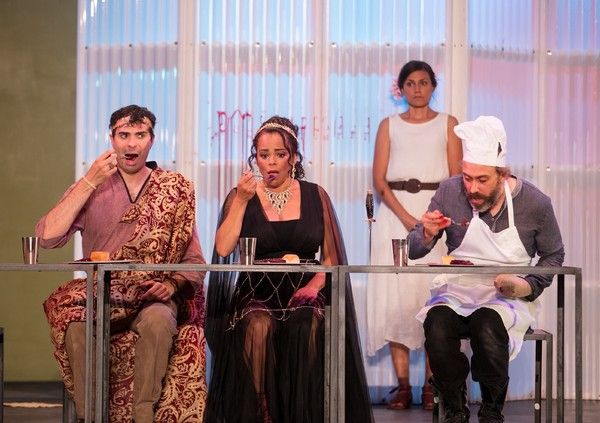 William Elsman (Saturninus), Sabra Williams (Tamora), Corissa Pacillas Smith (an Atte Photo