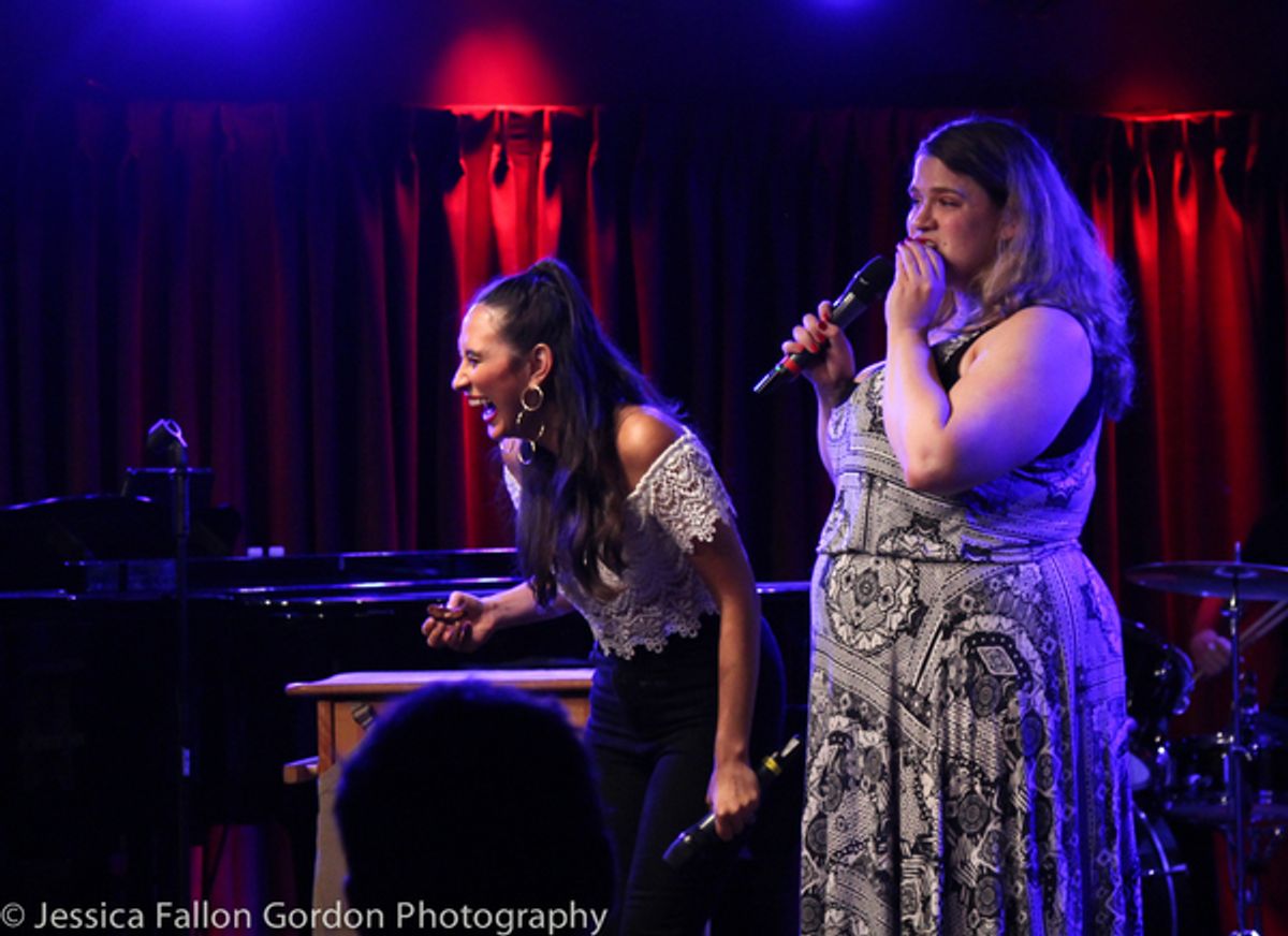 Katie Lynch and Bonnie Milligan at 