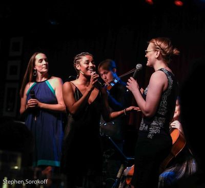 Julia Murney, Ariana DeBose, Kerstin Anderson Photo
