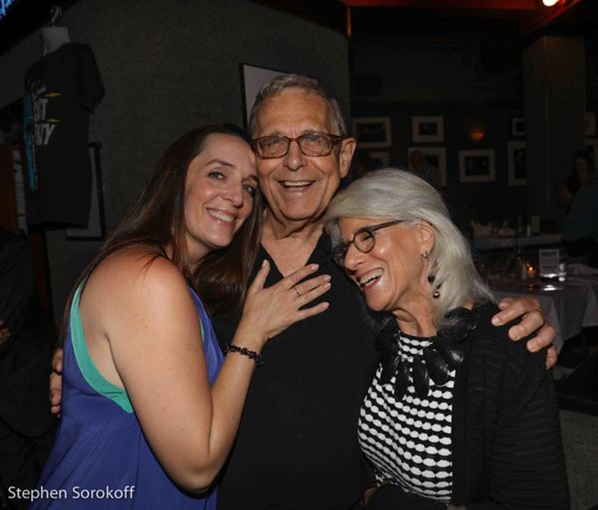 Julia Murney, Richard Maltby Jr., Jamie deRoy at 