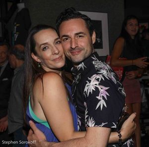 Julia Murney & Max Von Essen @ BroadwayWorld Julia Murney & Max Von Essen Photo