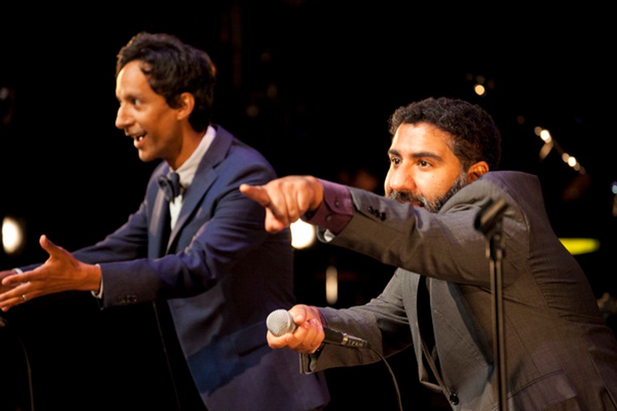Danny Pudi and Parvesh Cheena at 