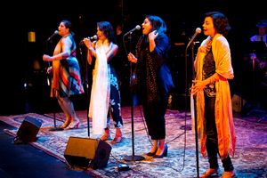 Kamala Sankaram, Meetu Chilana, Kuhoo Verma and Angel Desai @ BroadwayWorld Kamala Sankaram, Meetu Chilana, Kuhoo Verma and Angel Desai Photo