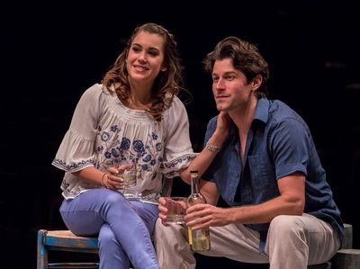 Francesca Arostegui and Michael Campayno Photo