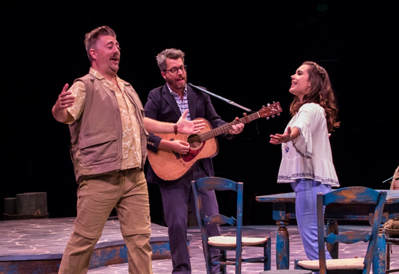 Photo Flash: MAMMA MIA! Dances Into Broadway at Music Circus  Image
