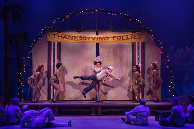 Michael Thomas Holmes and the cast of South Pacific Photo