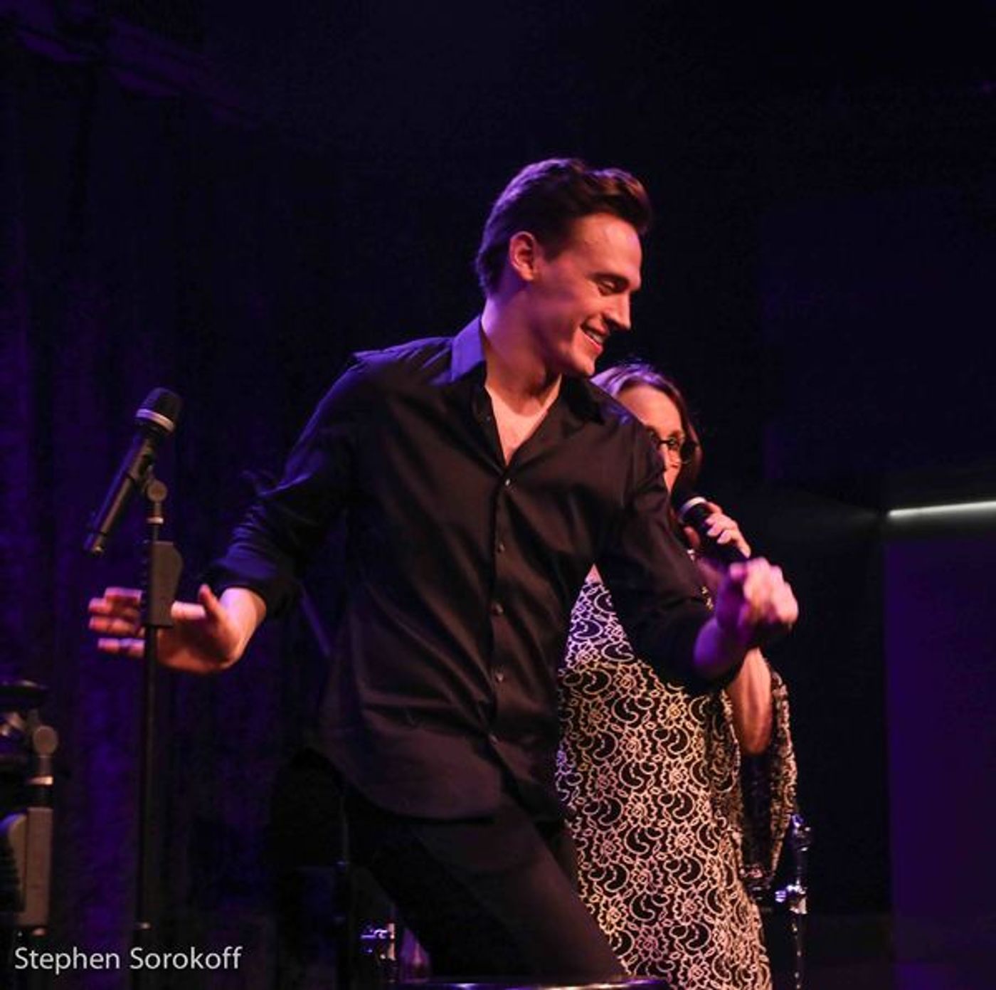 Photo Coverage: Katharine McPhee & Erich Bergen Surprise The Susie Mosher Lineup Audience at Birdland Theater  Image