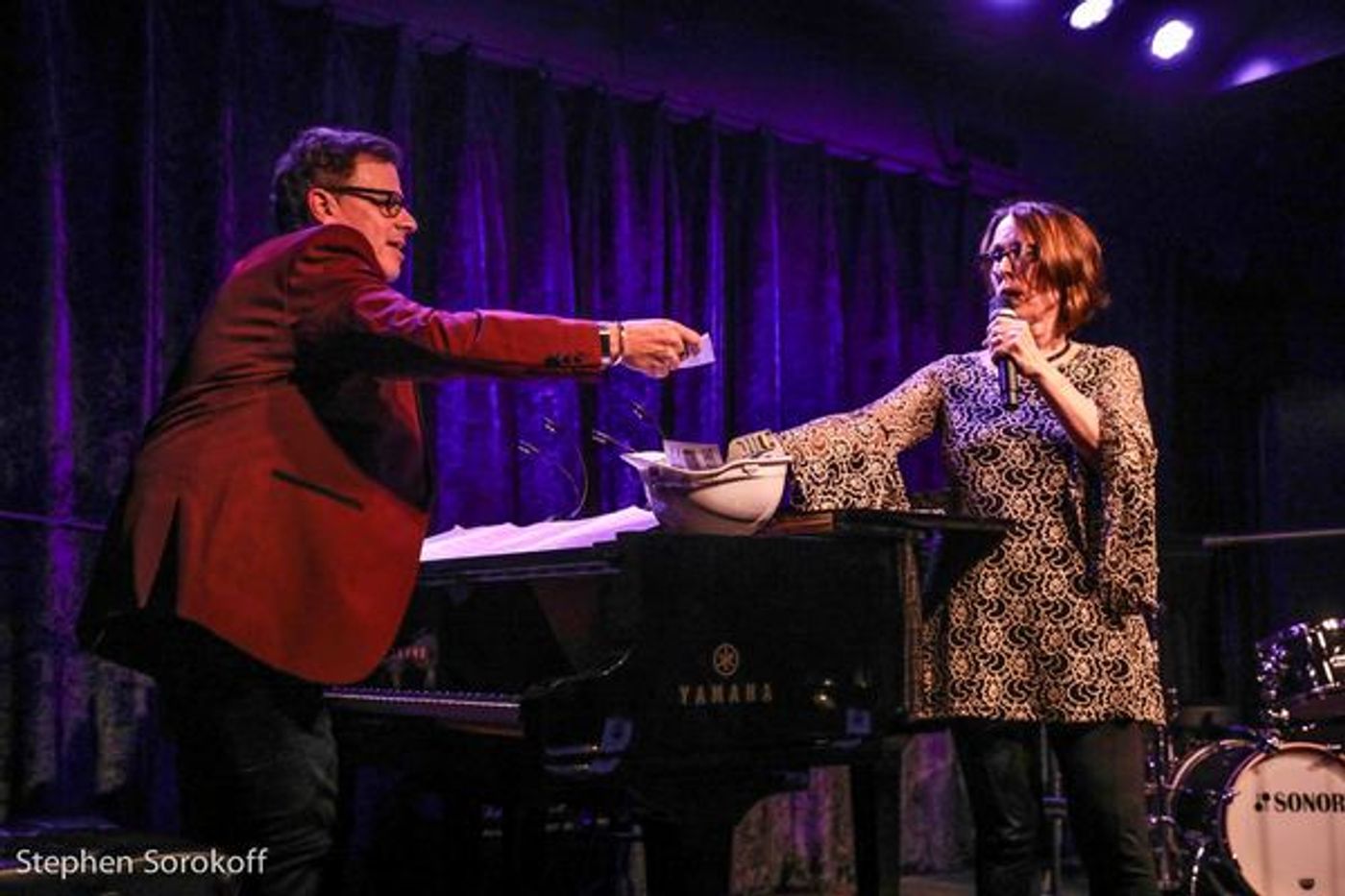 Photo Coverage: Katharine McPhee & Erich Bergen Surprise The Susie Mosher Lineup Audience at Birdland Theater Photo Coverage: Katharine McPhee & Erich Bergen Surprise The Susie Mosher Lineup Audience at Birdland Theater Image
