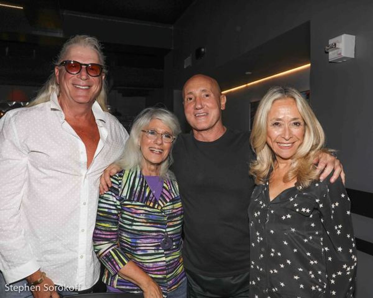 Ron Abel, Jamie deRoy, Gianni Valenti, Eda Sorokoff at 