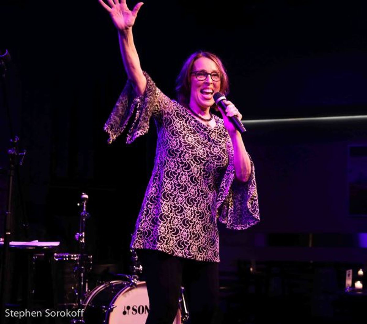 Photo Coverage: Katharine McPhee & Erich Bergen Surprise The Susie Mosher Lineup Audience at Birdland Theater  Image