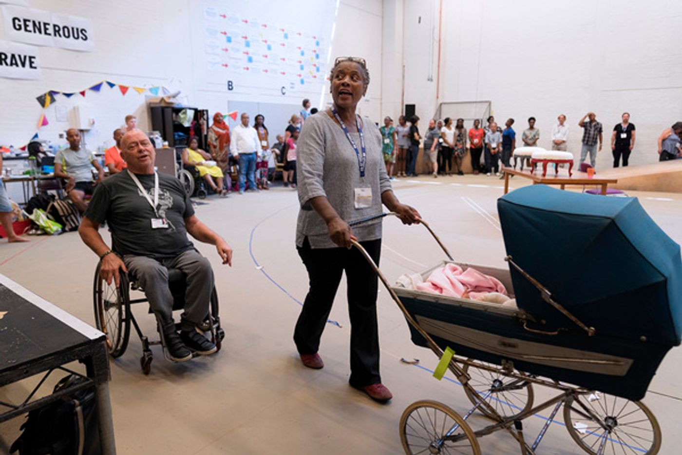 Photo Flash: Inside Rehearsal For the National Theatre's PERICLES  Image