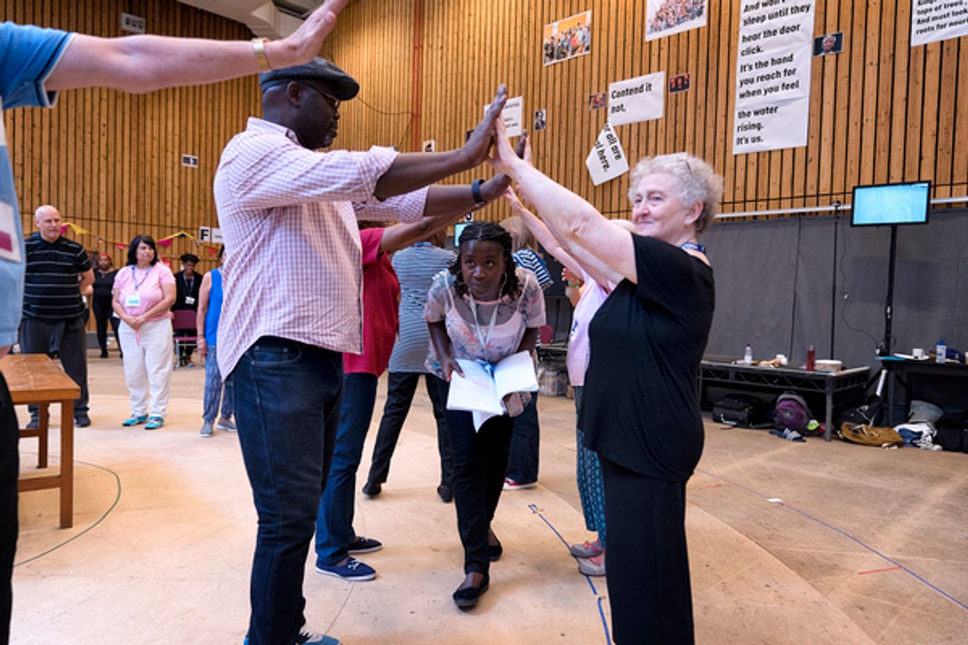 Photo Flash: Inside Rehearsal For the National Theatre's PERICLES  Image