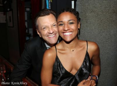 Jim Caruso, Ariana DeBose Photo