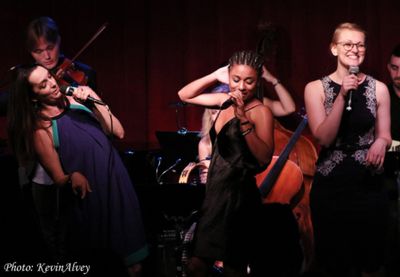 Julia Murney, Ariana DeBose, Kerstin Anderson Photo