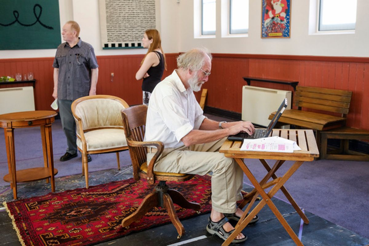 Russell Dixon, Naomi Petersen and Christopher Godwin  at 