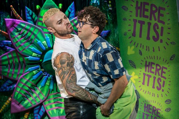 Matt Willis and Marc Antolin as Orin and Seymour Photo