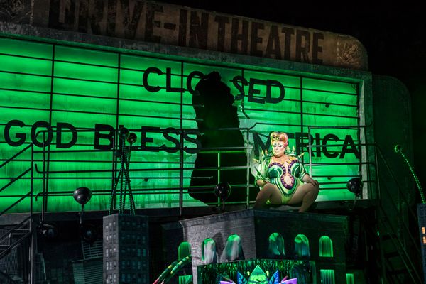 Vicky Vox as Audrey II Photo