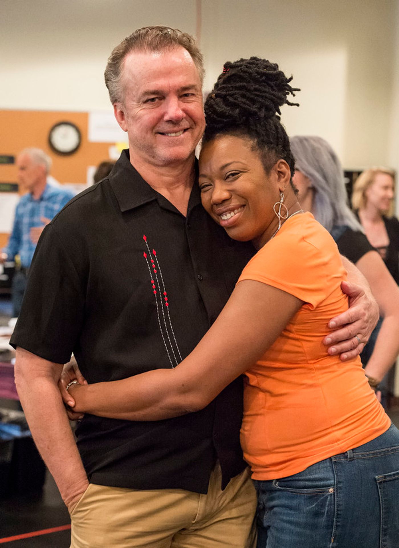 Photo Flash: In Rehearsal with CTG's SWEAT  Image