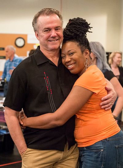Michael Oâ€™Keefe and Portia Photo