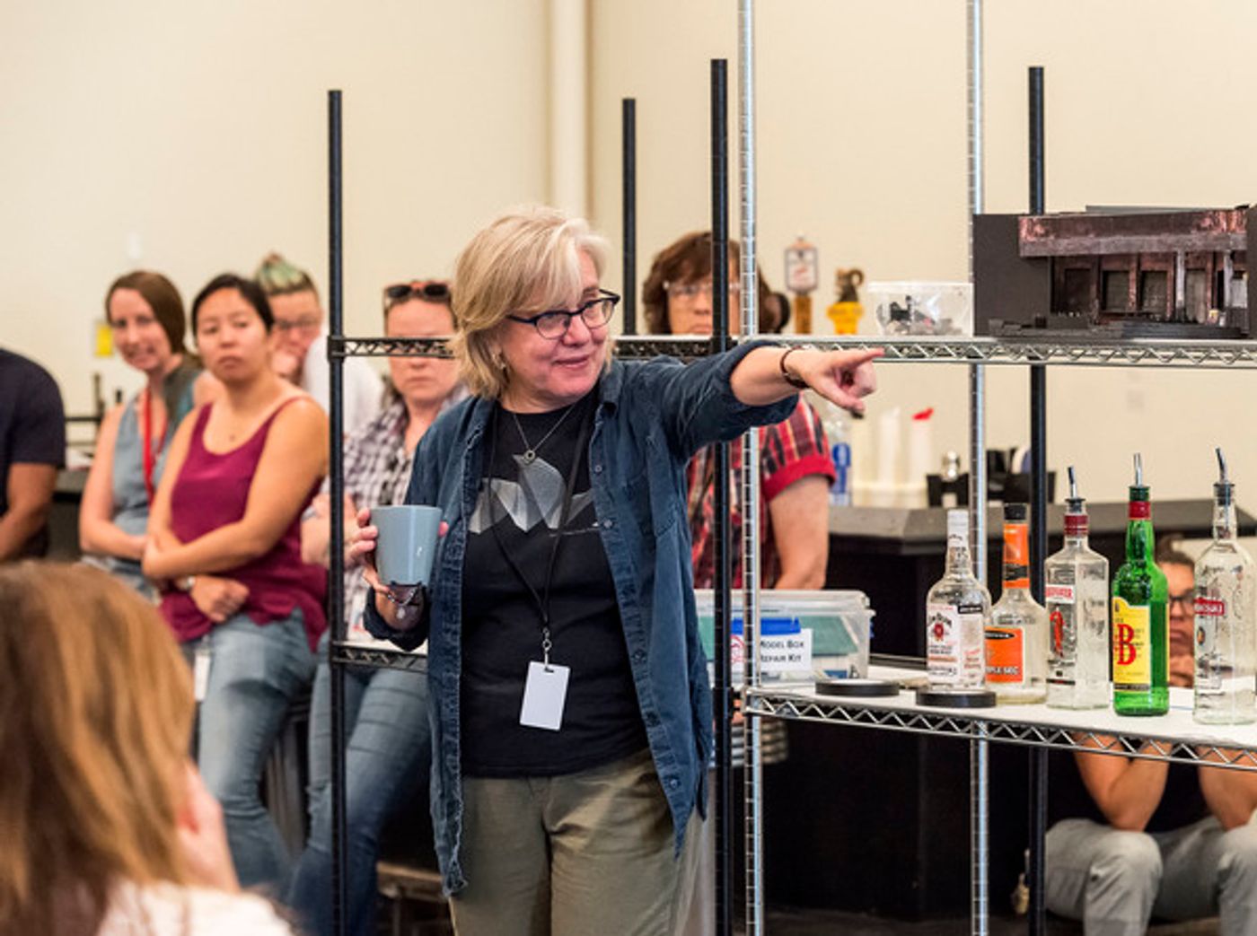 Photo Flash: In Rehearsal with CTG's SWEAT  Image