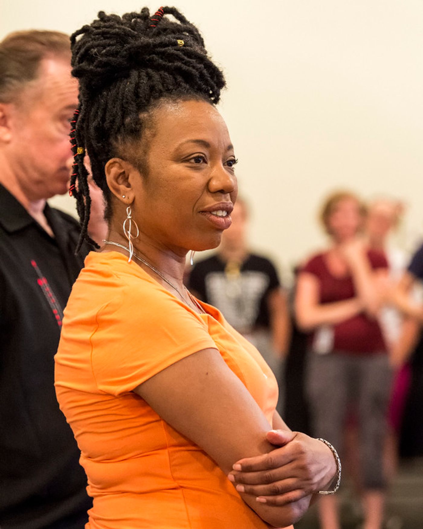 Photo Flash: In Rehearsal with CTG's SWEAT  Image