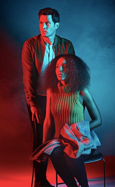 Steven Pasquale and Kerry Washington Photo