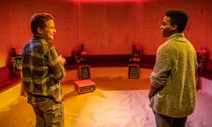 Harry McEntire (The Writer), Tyrone Huntley (The Academic) Photo