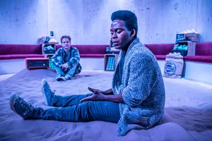  Harry McEntire (The Writer), Tyrone Huntley (The Academic) Photo