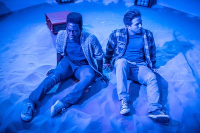 Tyrone Huntley (The Academic), Harry McEntire (The Writer) Photo