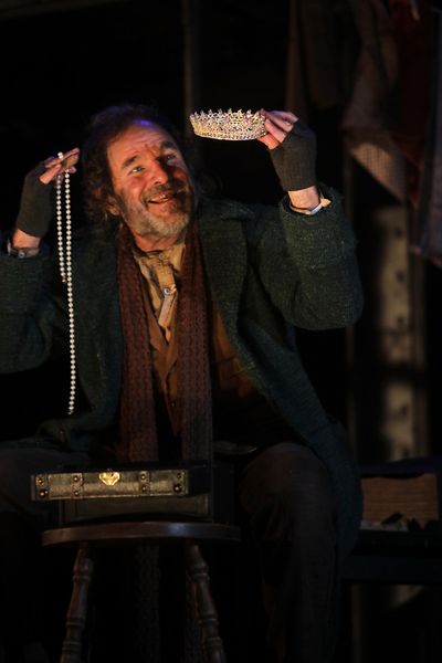 Donald Corren (Fagin) in Goodspeed Musicalsâ€™ Oliver! Photo