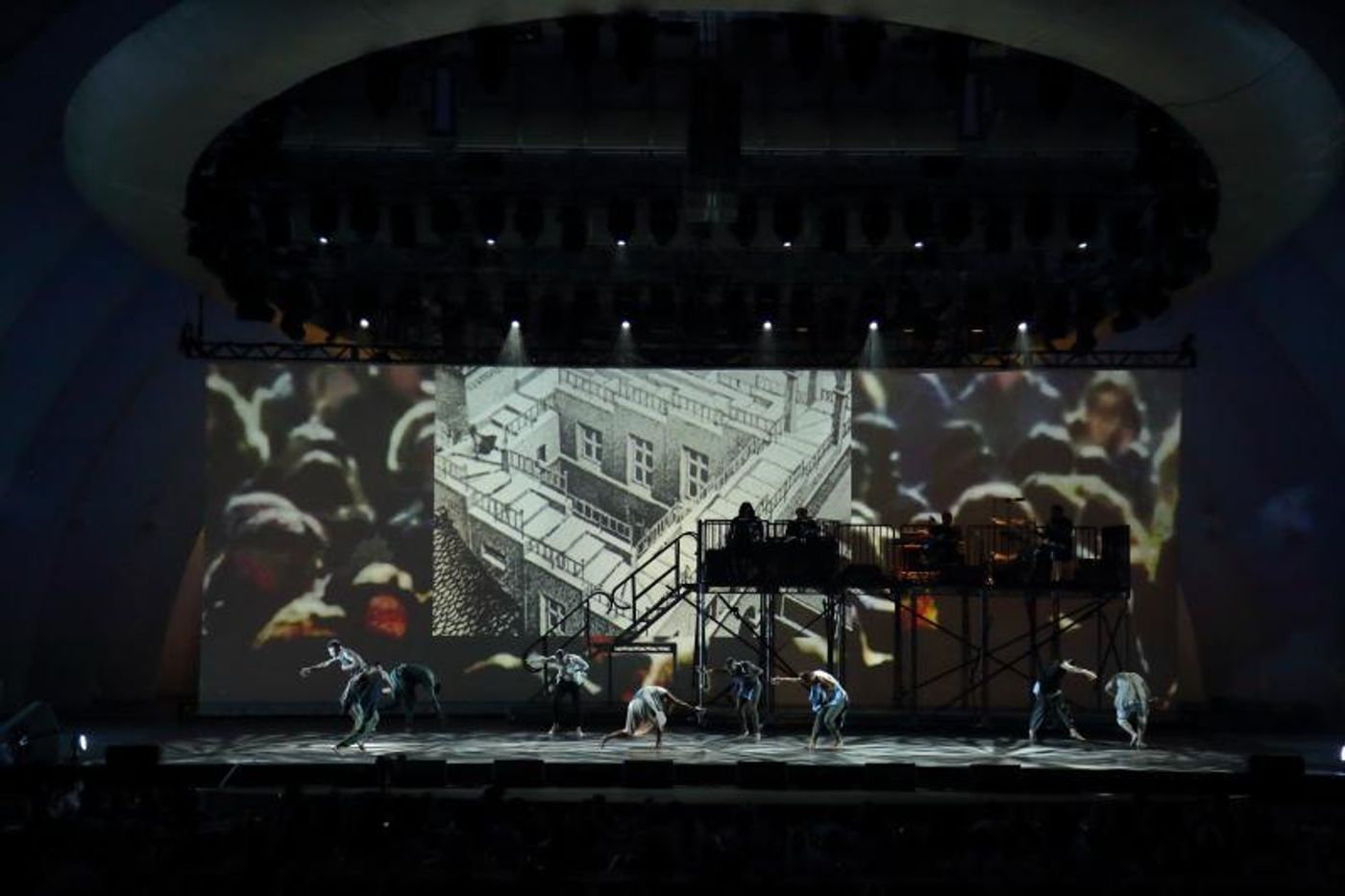 Review: BON IVER & TU ~ MUSIC AND THE MOVES  ~  ENTERTAINING AND EVOLVING ~ COME THROUGH  at The Hollywood Bowl  Image