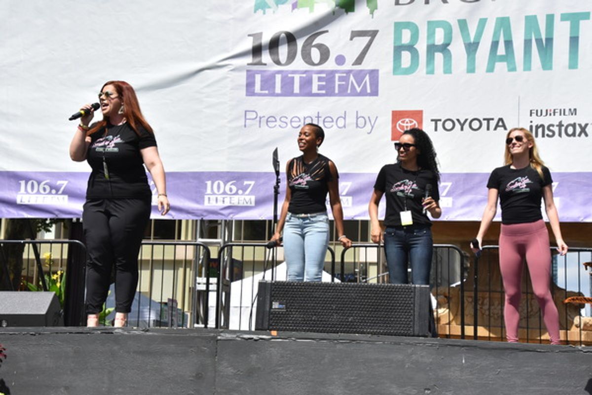 Alysha Umphress, Dionne D. Figgins, Nicole Vanessa Ortiz and Emma Degerstedt at 